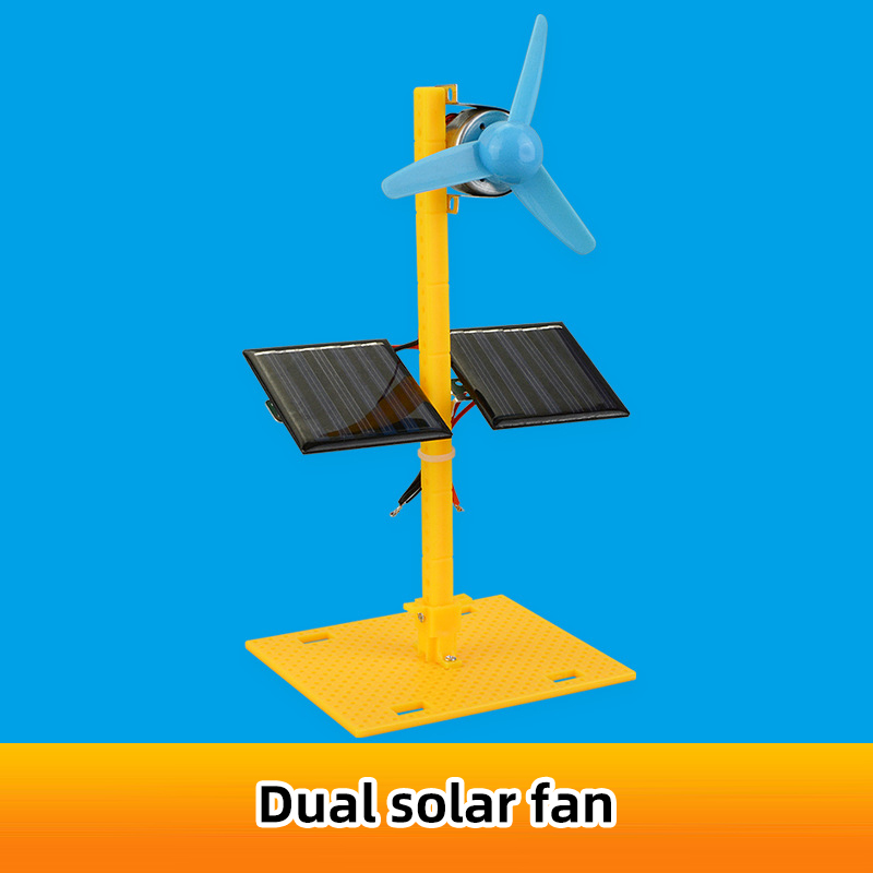 Science Diy Model - Modèle de ventilateur électrique solaire à