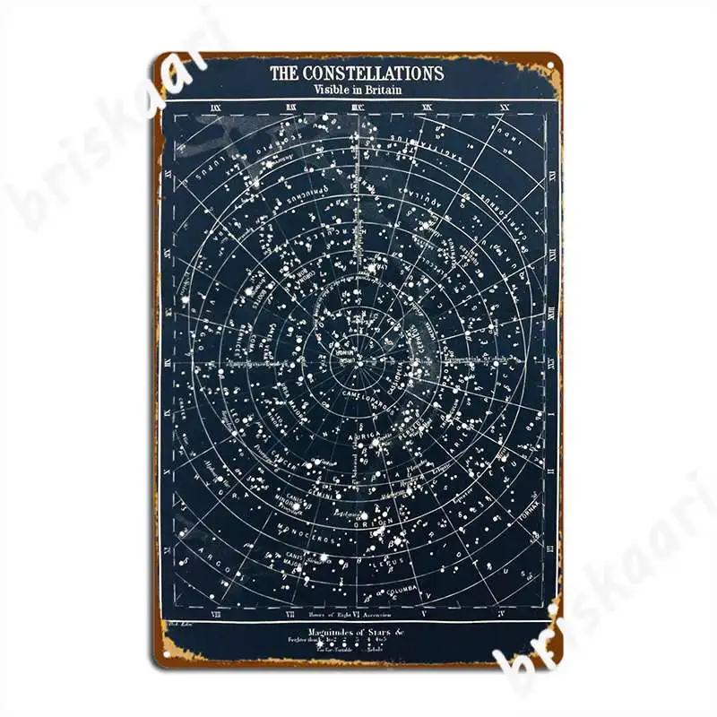 Affiche de carte de Constellat - Star Map Poster avis et prix
