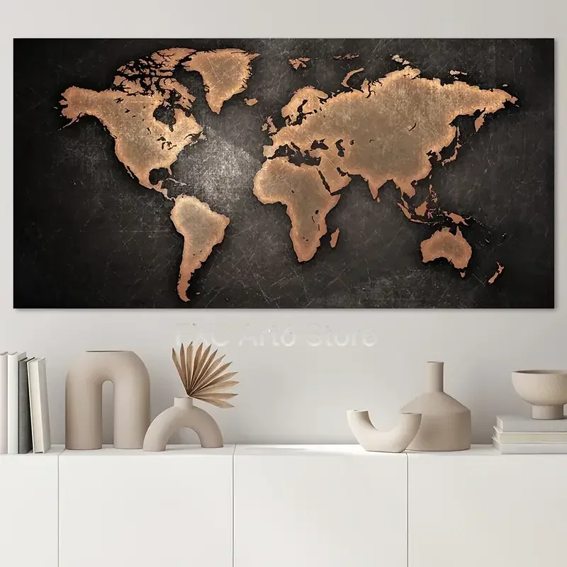 1 affiche sur toile sans cadre - Star Map Poster avis et prix