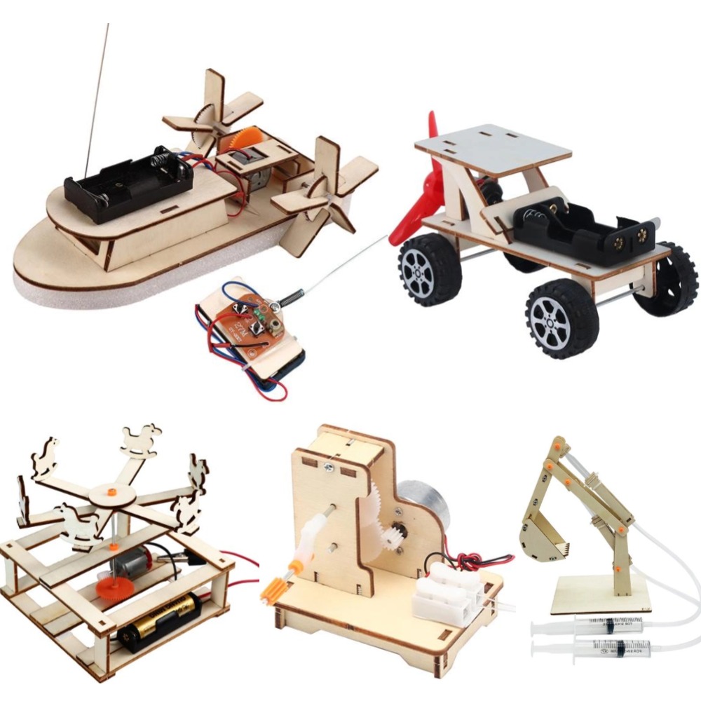 Modèle de bateau en bois à ass - Science Toys Diy avis et prix