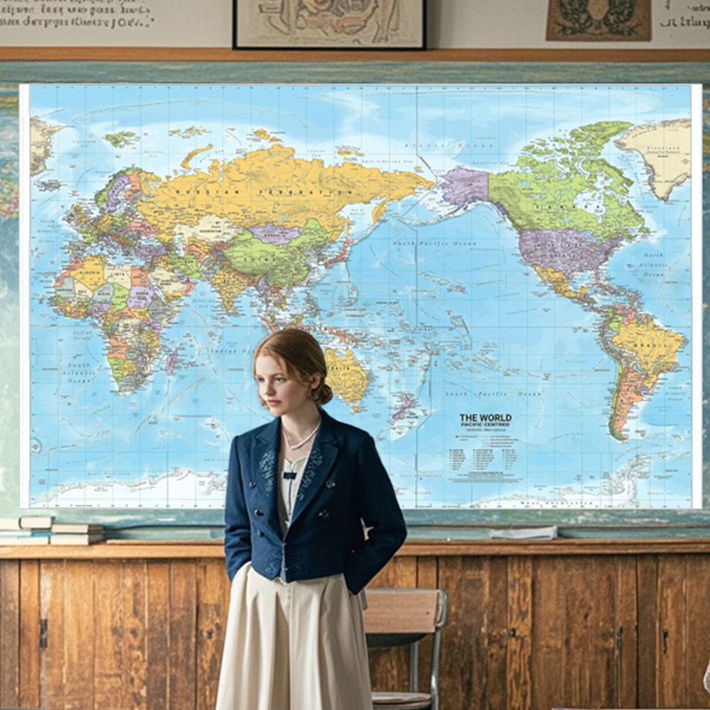 Carte du monde 2012 tissu gran - Star Map Poster avis et prix