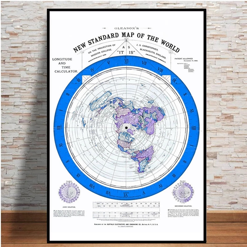 Affiche et imprimés de la terr - Star Map Poster avis et prix
