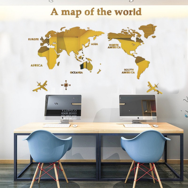 Autocollant mural 3D en acryli - Star Map Poster avis et prix